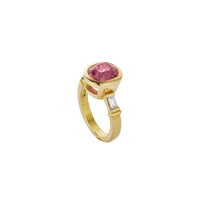 ROSALIE Gold Spinel & Diamond Ring