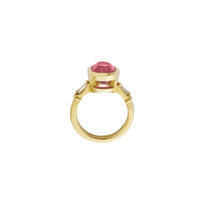 ROSALIE Gold Spinel & Diamond Ring