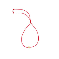Gold Tiny Star Cord Bracelet