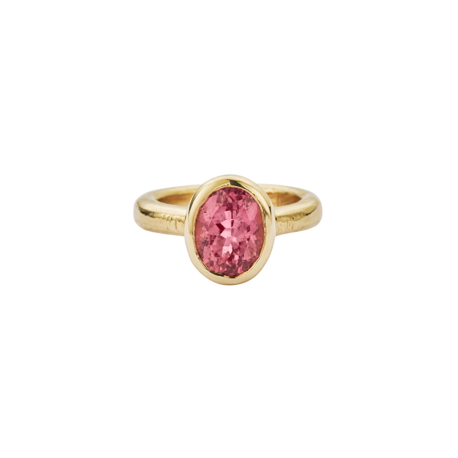 SERAPHINA Gold Tourmaline Ring