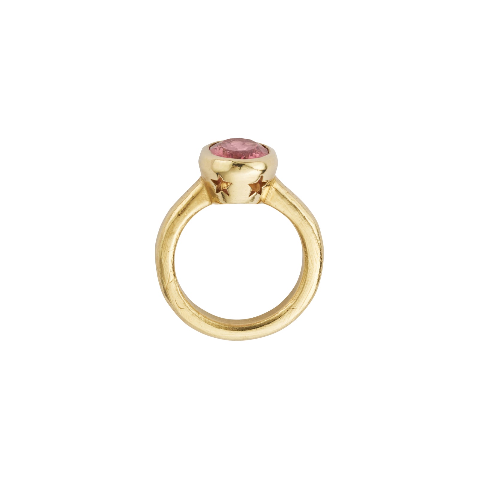SERAPHINA Gold Tourmaline Ring