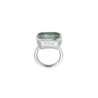 SIERRA Silver Emerald Ring