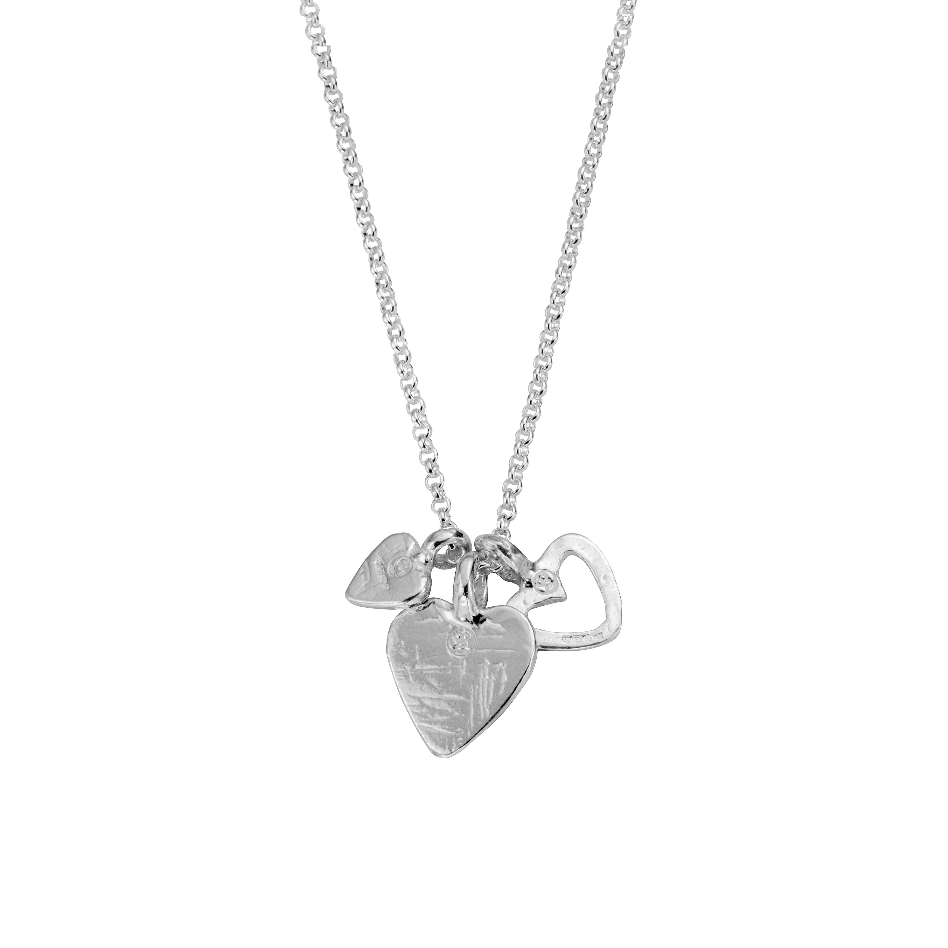 Silver A Lot Of Love Necklace