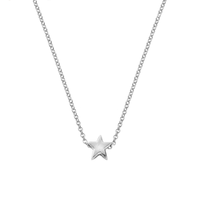 Silver Wishing Star Necklace