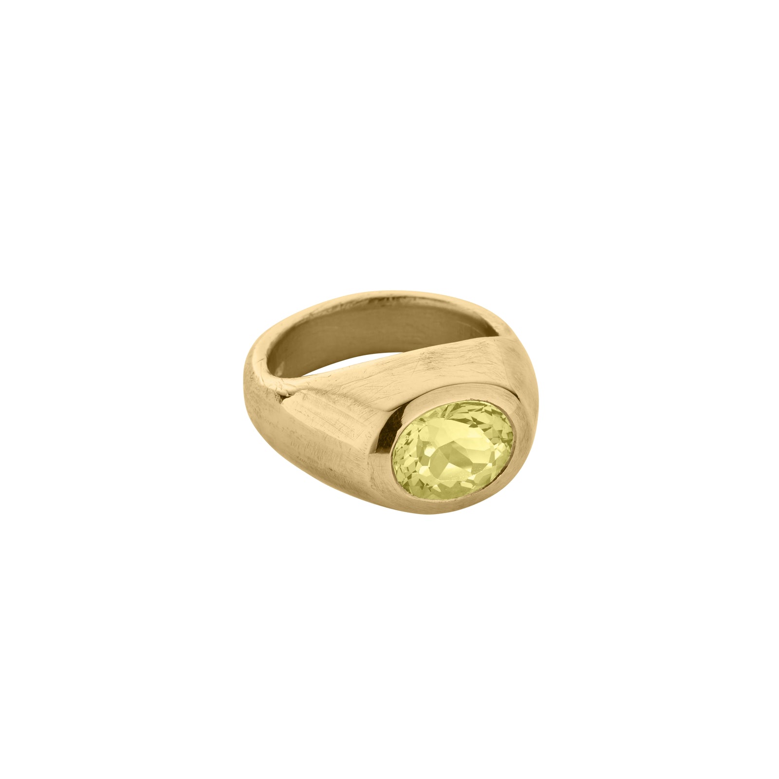 SUNNIVA Gold Zimbaqua Beryl Ring