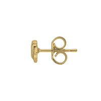 Gold Tiny Scallop Shell Ear Charm