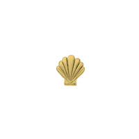 Gold Tiny Scallop Shell Ear Charm
