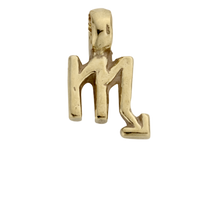 Gold Horoscope & Birthstone Charm