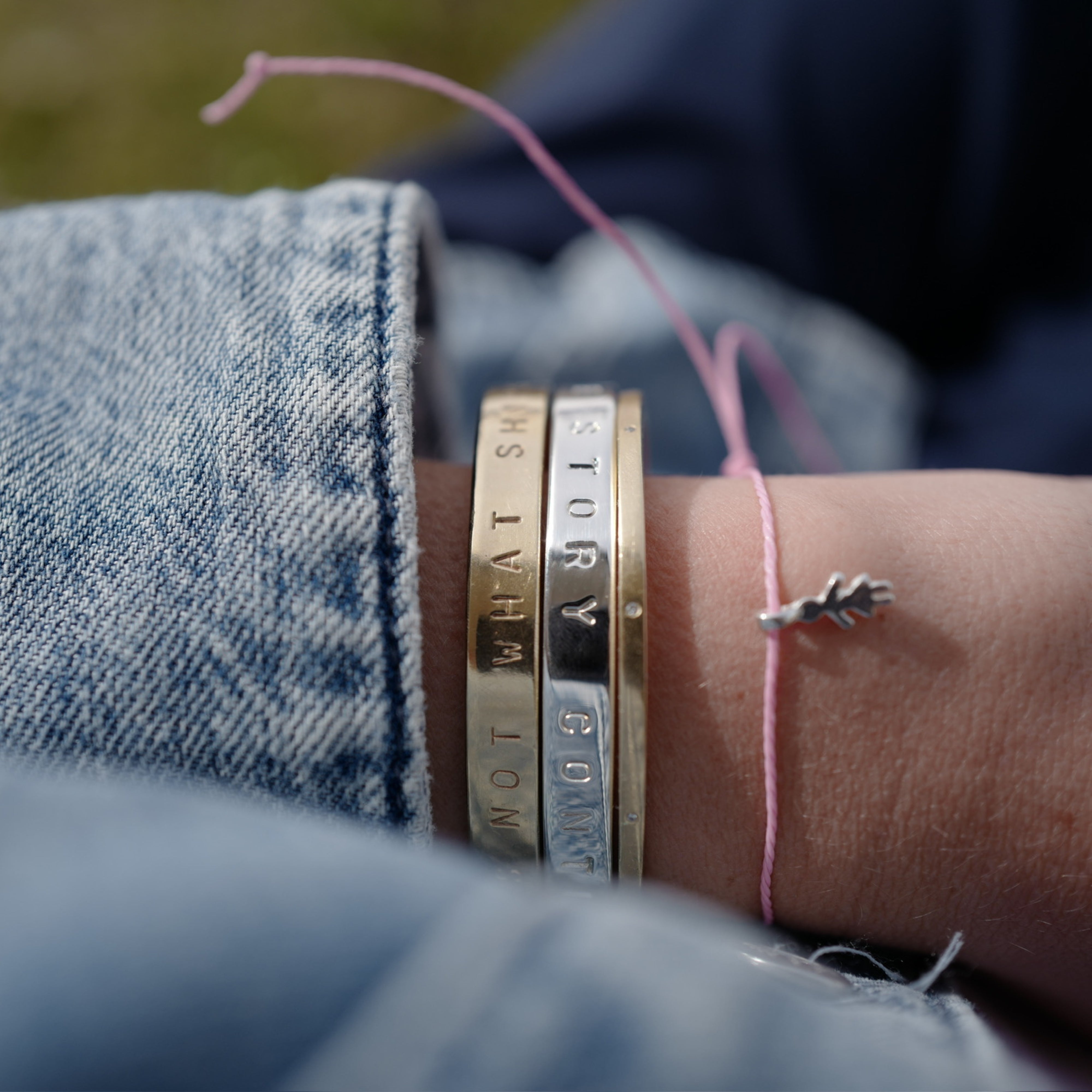 Silver Luxury Signature Bangle – Daniella Draper