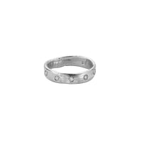 Men's Silver Midi Posey Ring