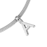 Silver Mini Alphabet Sailing Rope