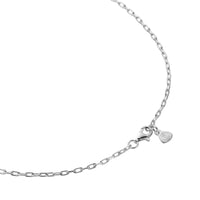 Silver Five DD Tennis Ball Necklace