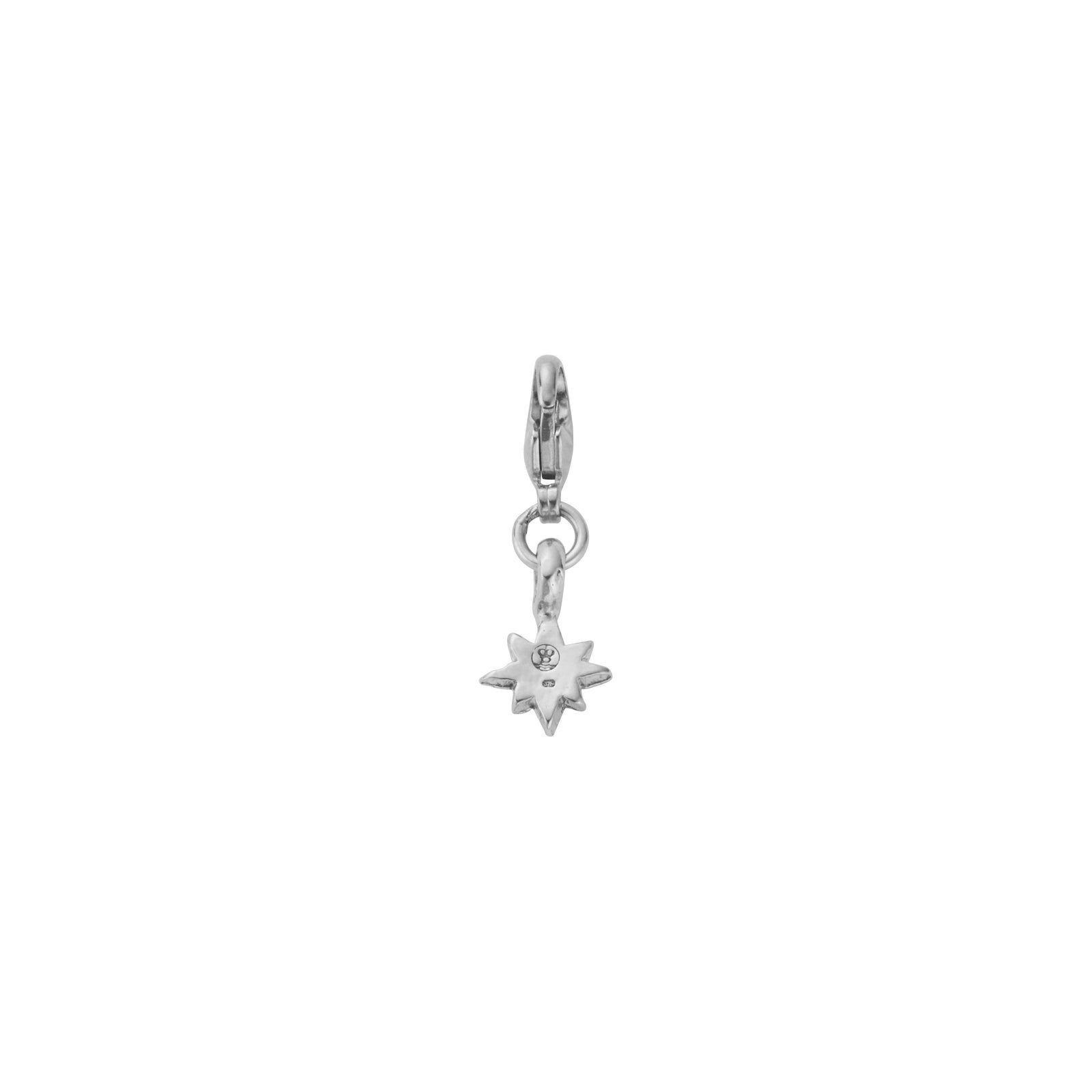 Silver Baby North Star Lobster Charm