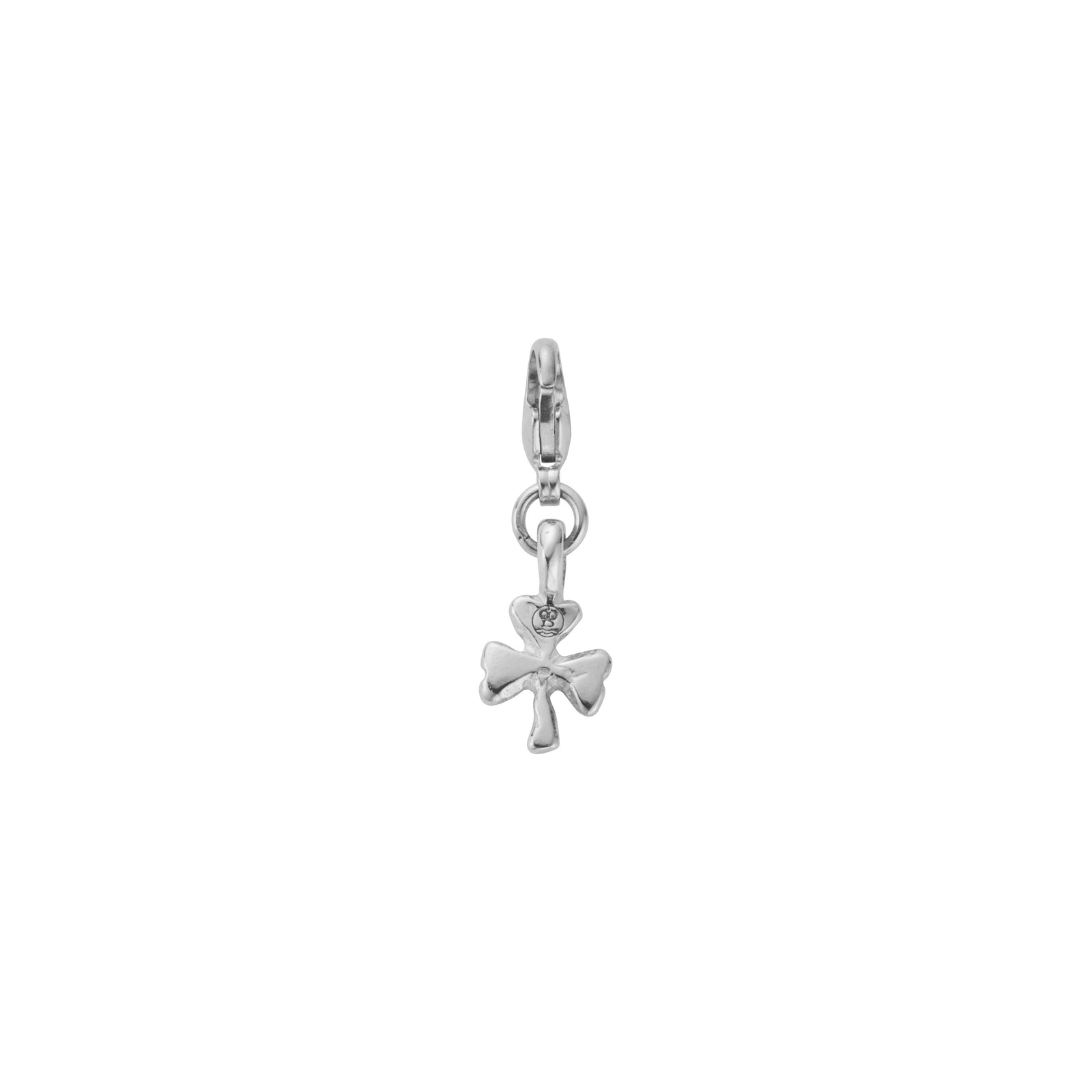 Silver Baby Shamrock Lobster Charm