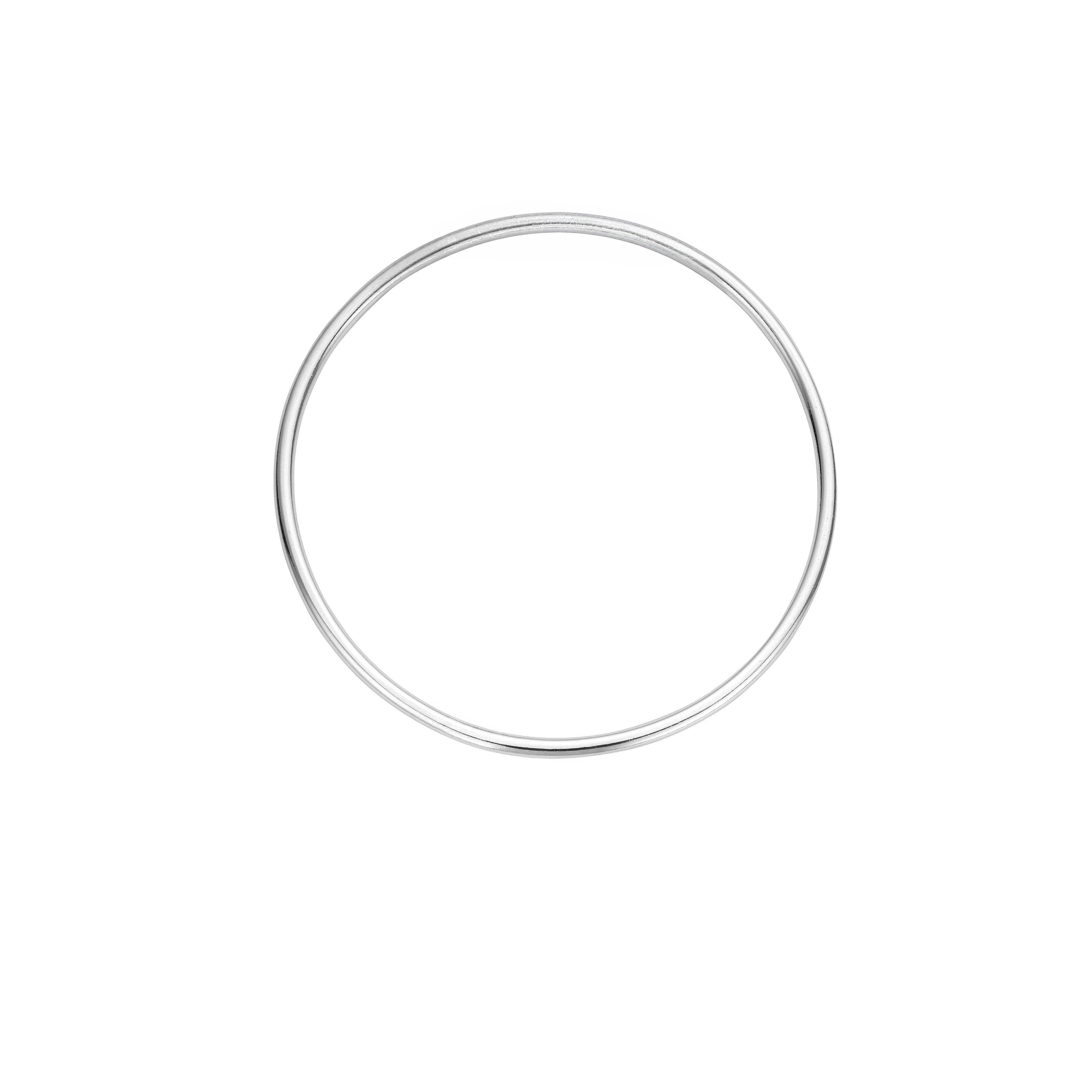 Silver Stack Bangle