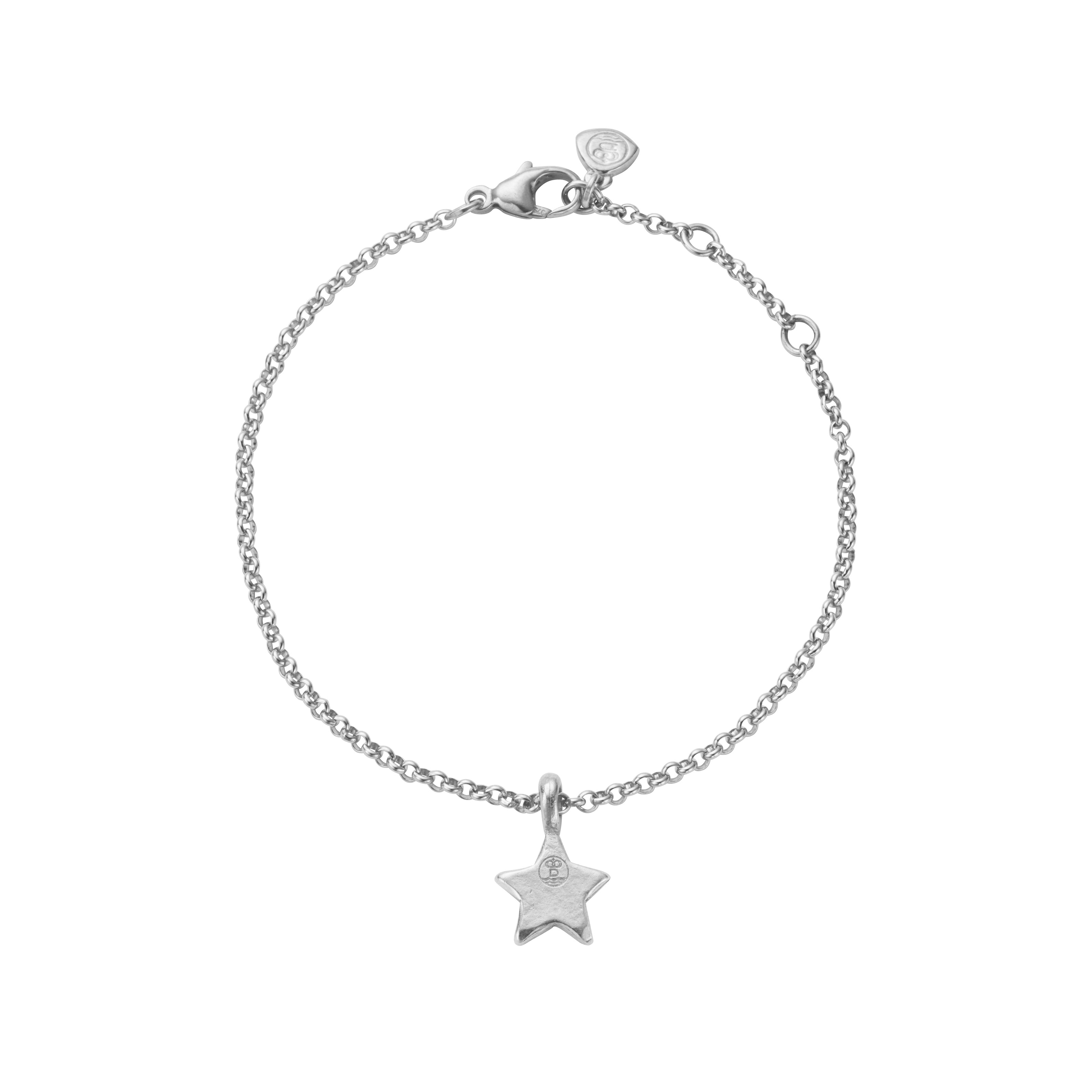 Silver Guiding Star Chain Bracelet