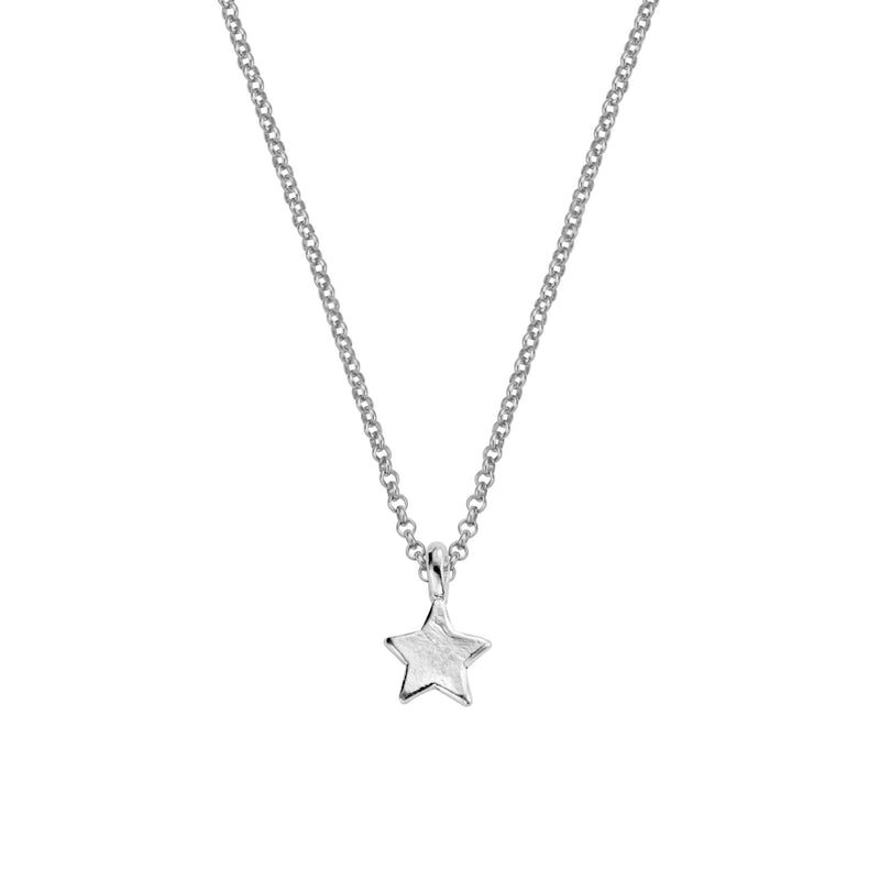 Silver Guiding Star Necklace