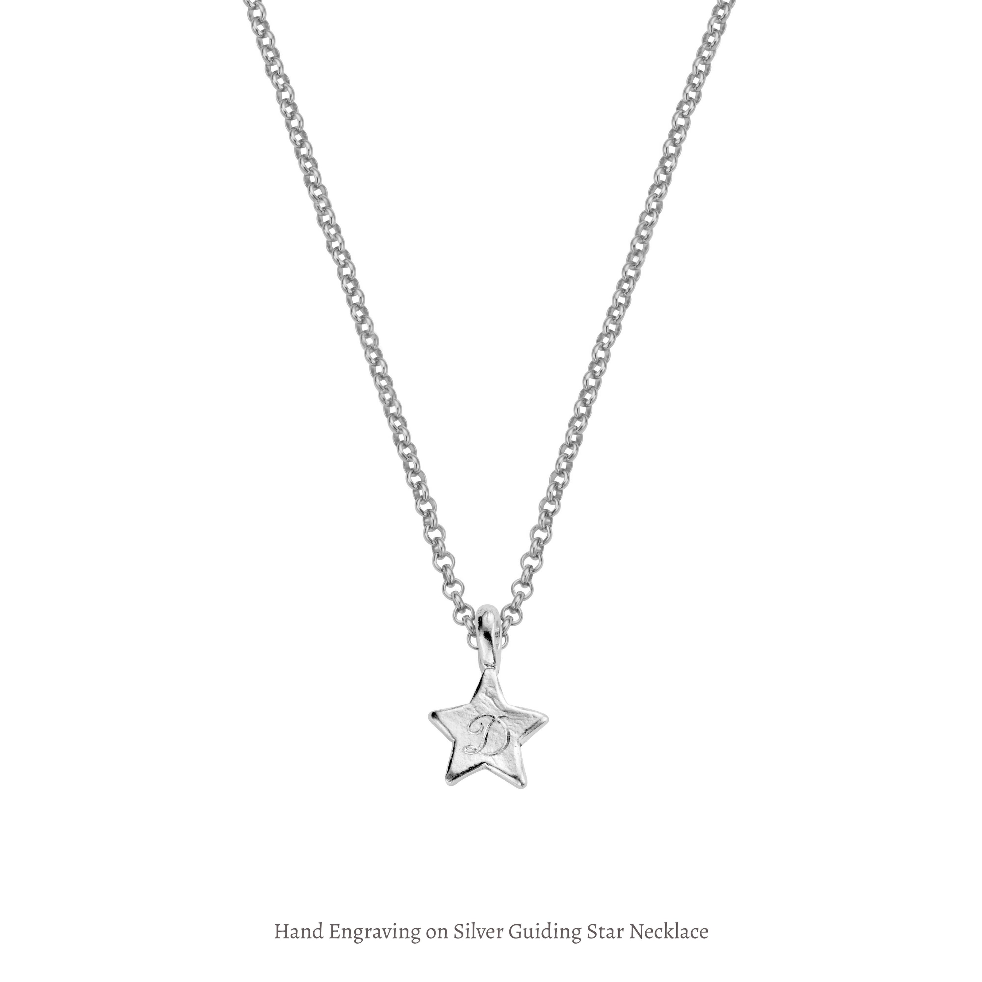 Silver Guiding Star Necklace