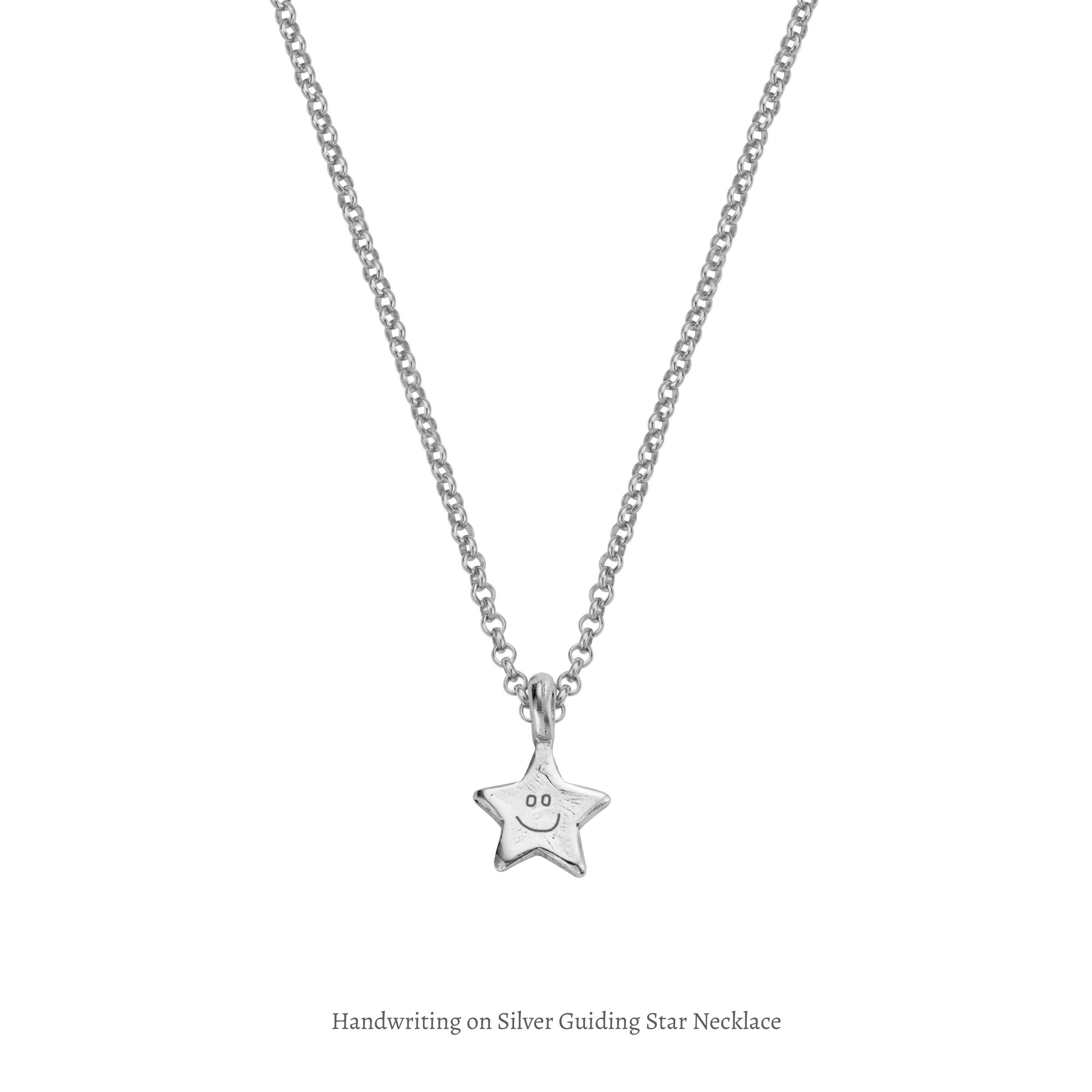 Silver Guiding Star Necklace