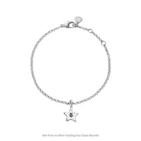 Silver Guiding Star Chain Bracelet