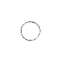 Silver Hammered Stack Ring Party