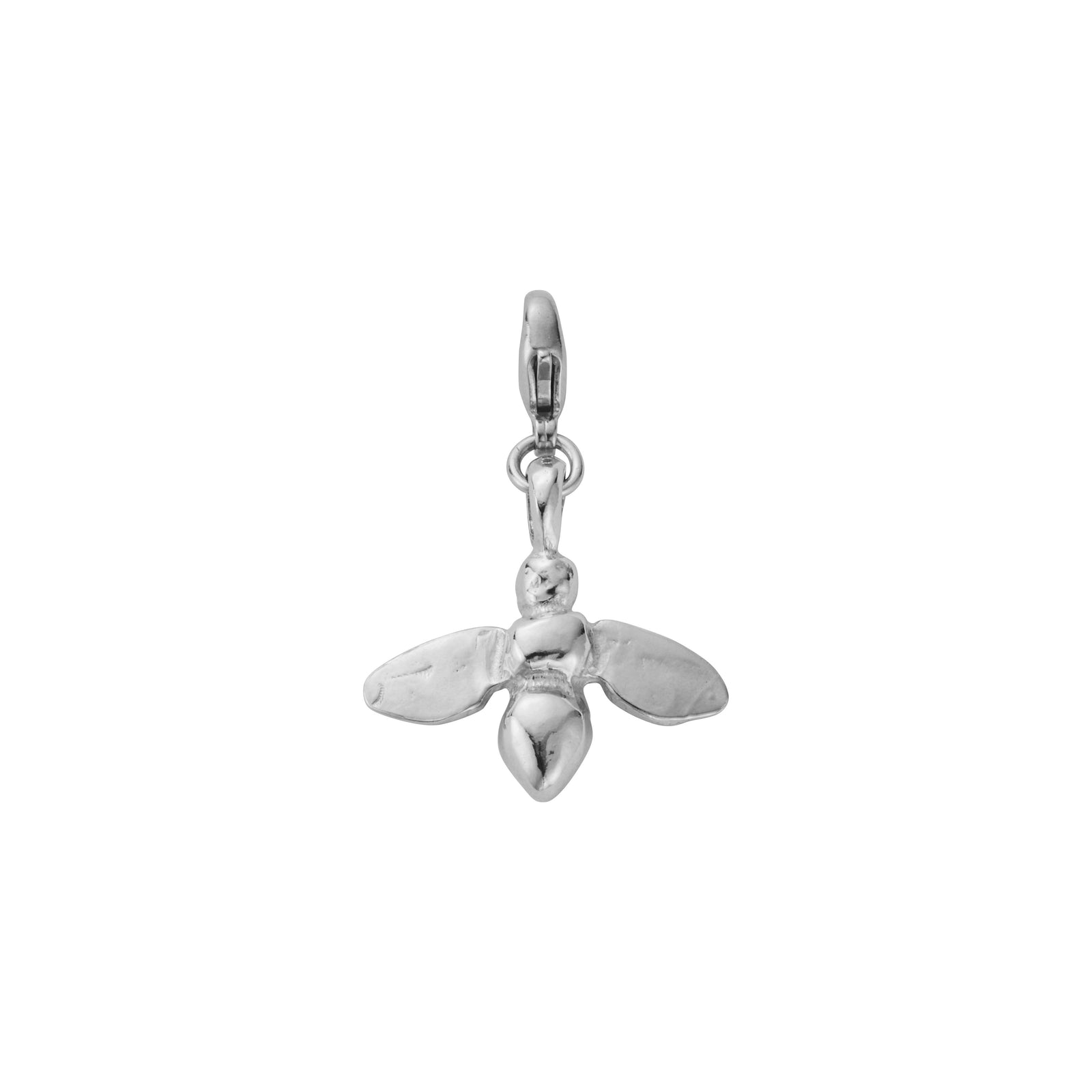 Silver Large Honey Bee Lobster Charm