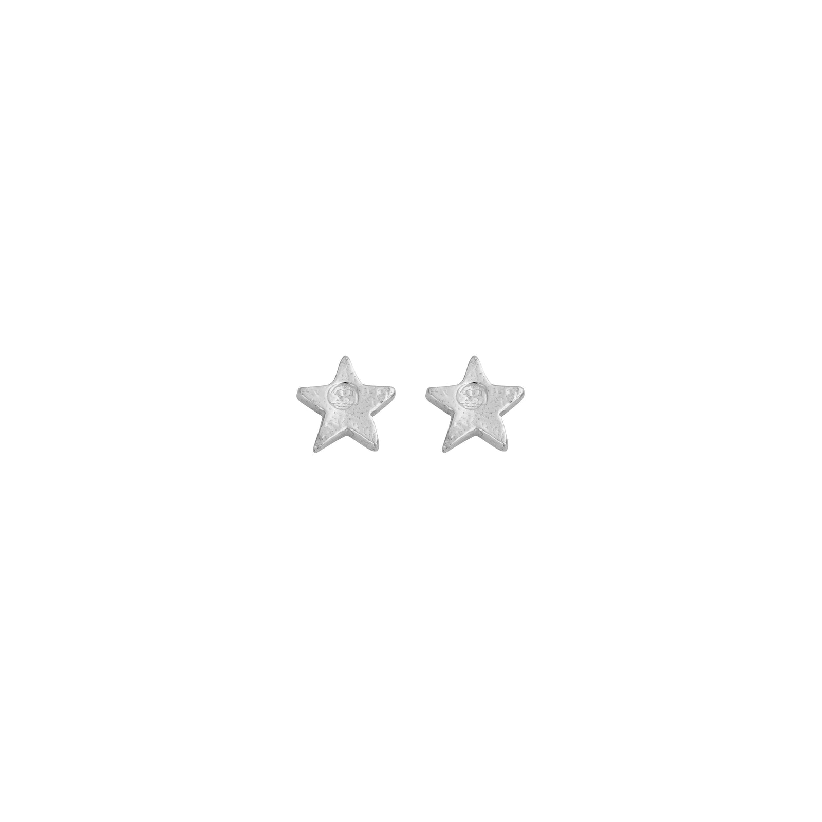 Silver Little Star Ear Stud