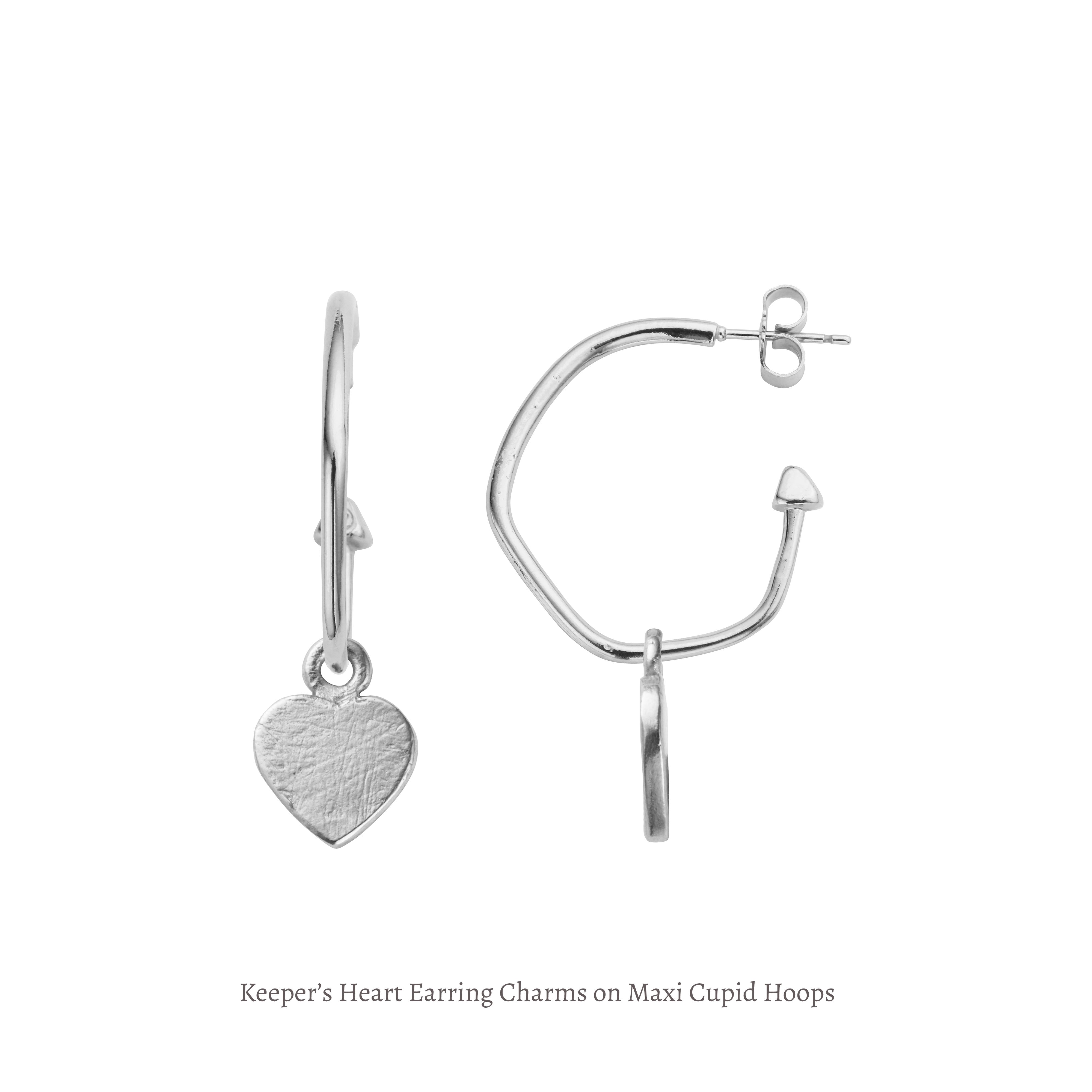 KEEPER'S HEART EARRING CHARMS – Daniella Draper