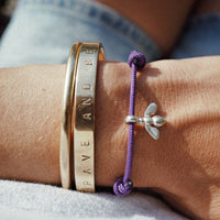 Silver Mini International Women's Day Honey Bee Sailing Rope