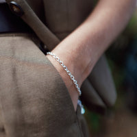 Silver Oxford Chain Bracelet