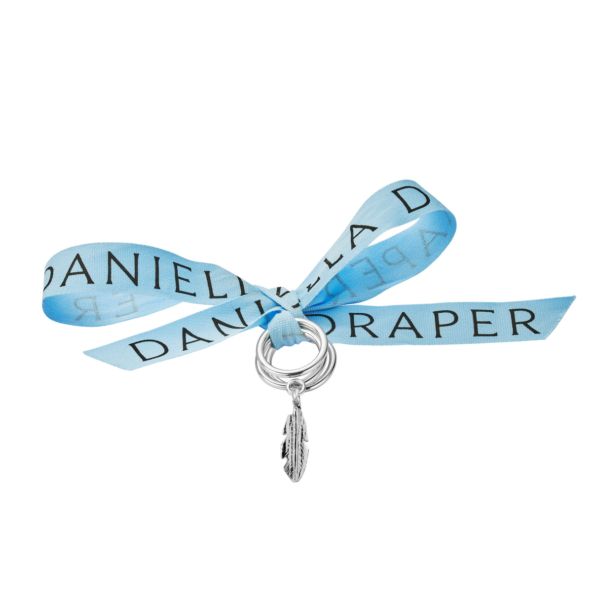 [badge Falling Medium Feather Stack Ring Party]