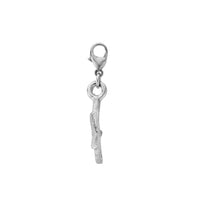 Silver Medium Starfish Lobster Charm