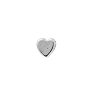 Silver Tiny Sweetheart Ear Charm