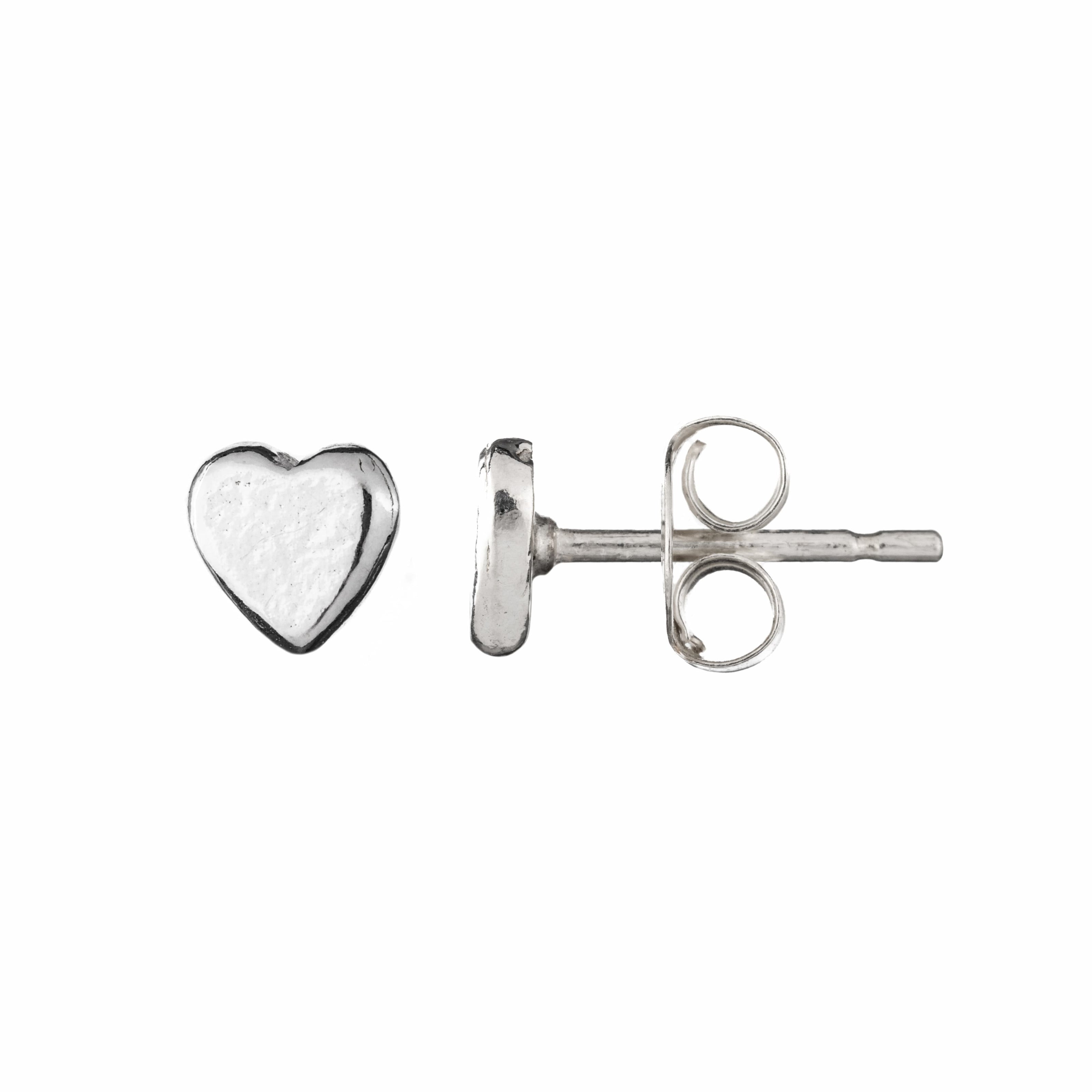 Silver Tiny Sweetheart Ear Charm