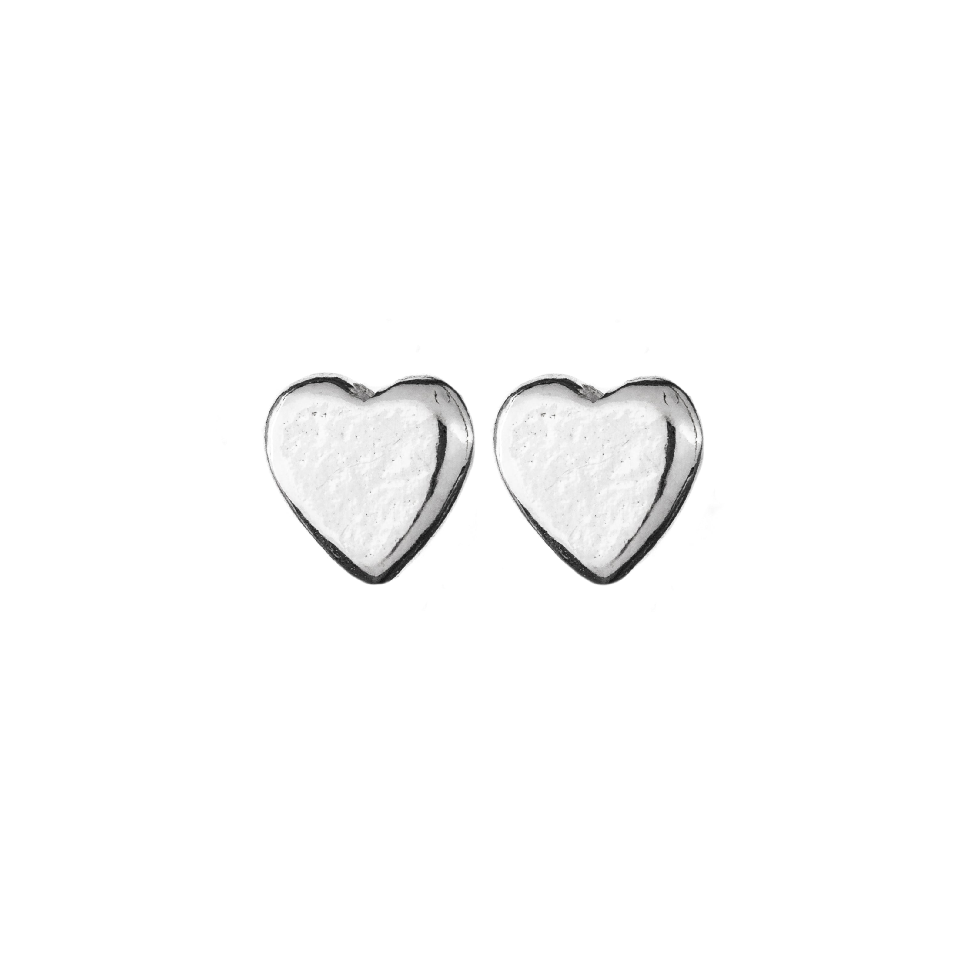 Silver Tiny Sweetheart Ear Charm