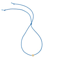 Gold Tiny Heart Cord Bracelet