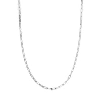 Silver Tiny Trace Chain Necklace