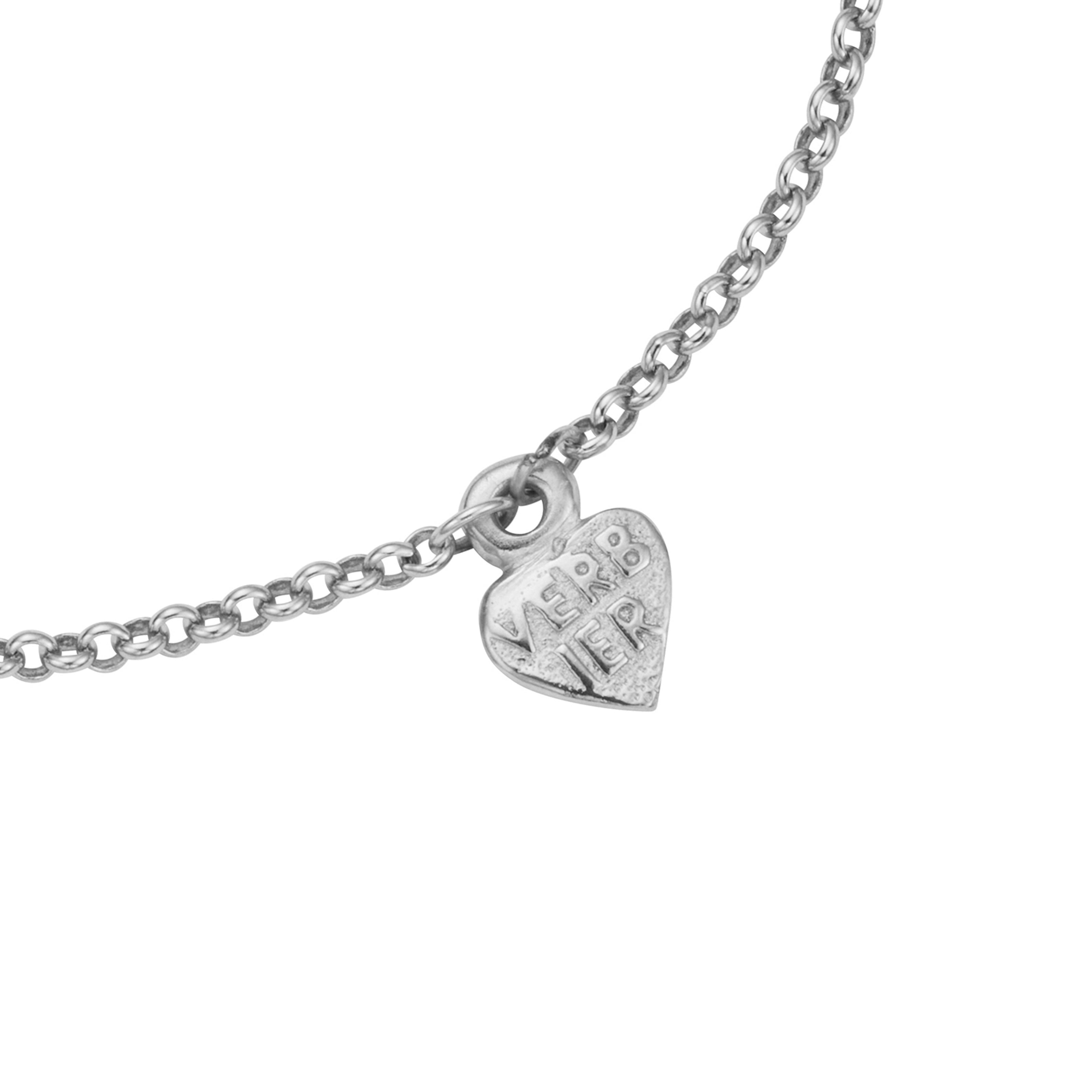 Silver Verbier Charm Bracelet