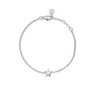 Silver Wishing Star Chain Bracelet