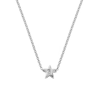 Silver Wishing Star Necklace