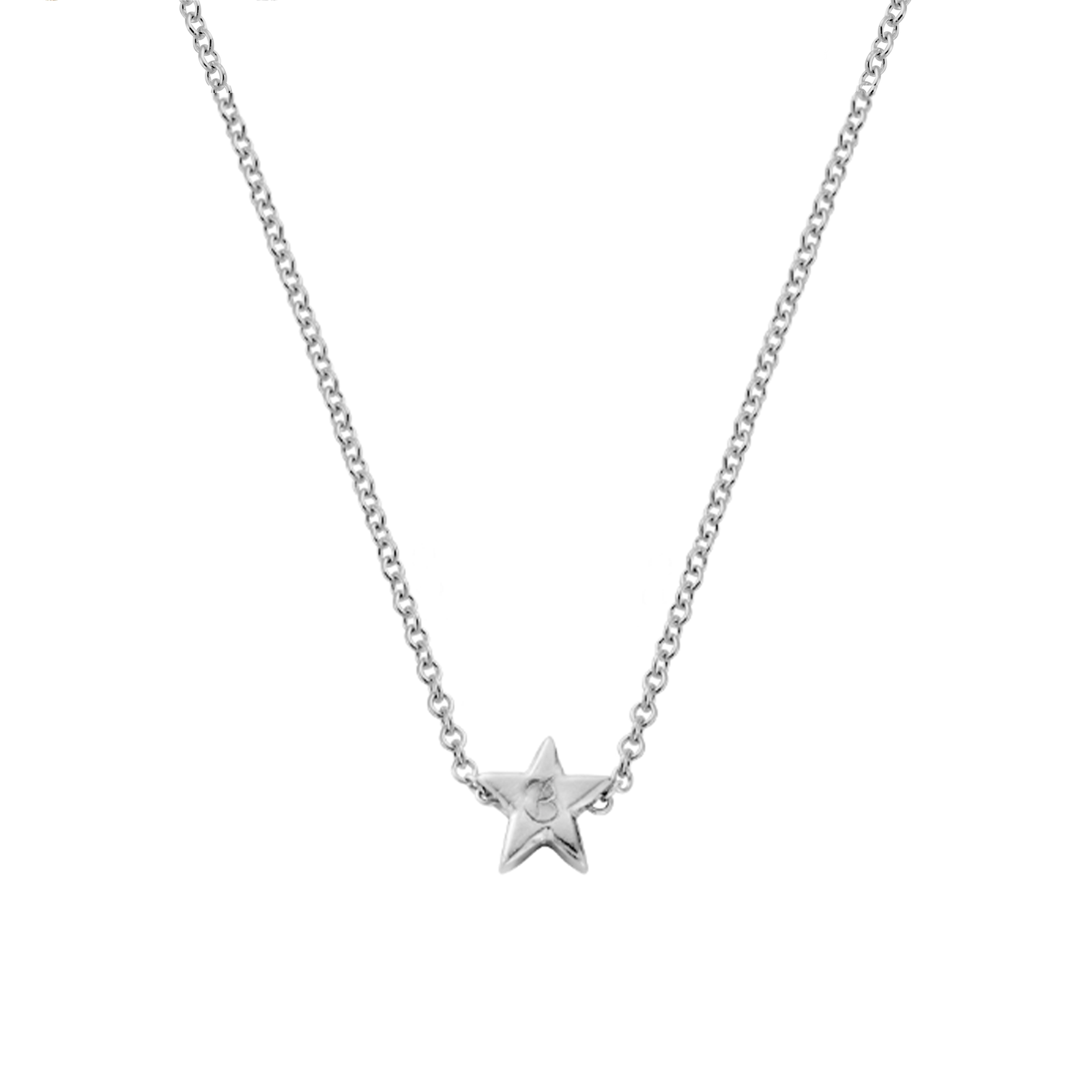 Silver Wishing Star Necklace