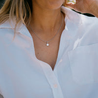 Silver Guiding Star Necklace