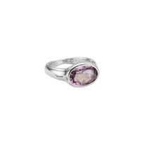 Silver Amethyst Treasure Ring