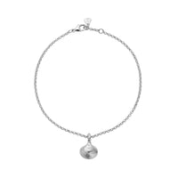 Silver Mini Shell Anklet