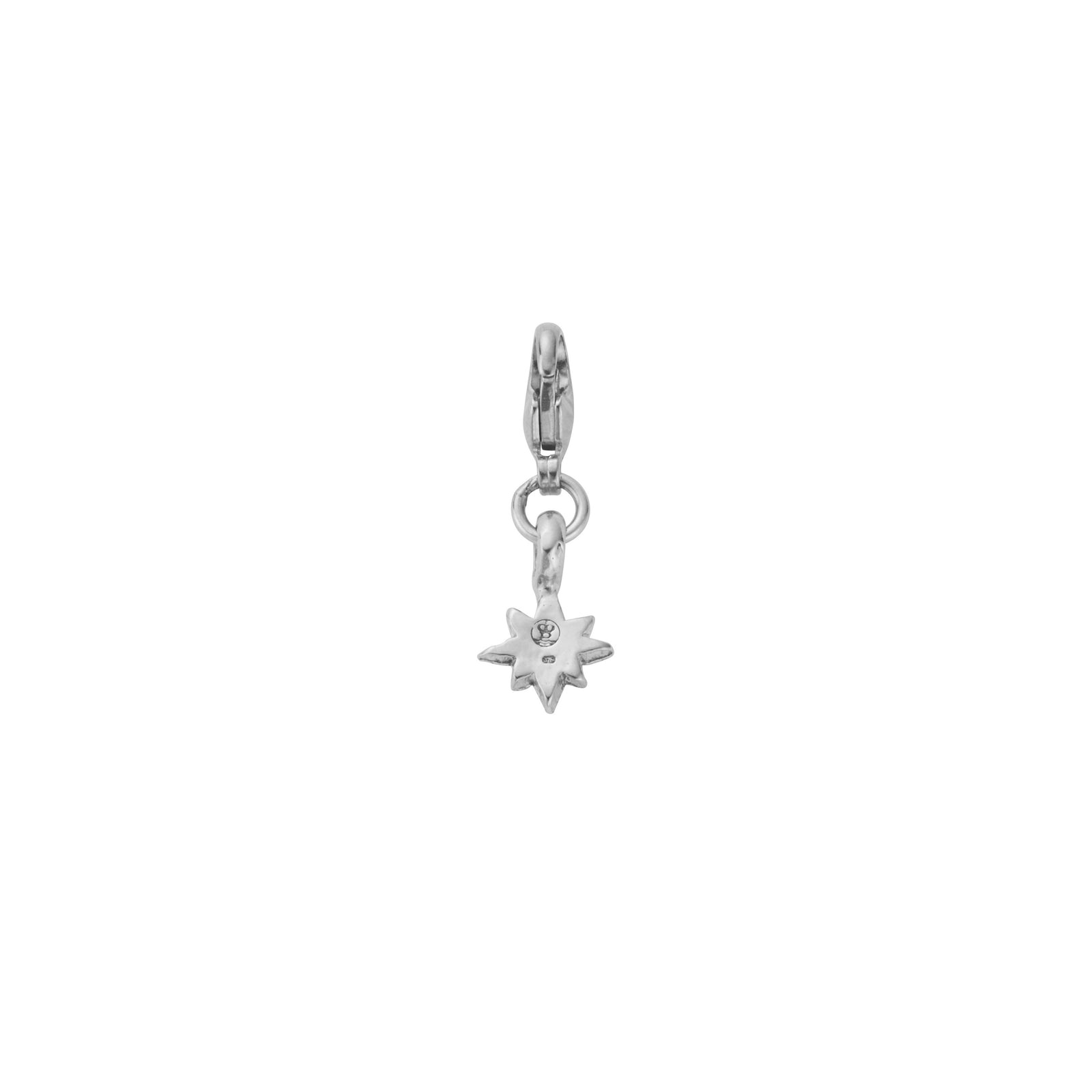 Silver Baby North Star Lobster Charm