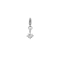 Silver Baby North Star Lobster Charm