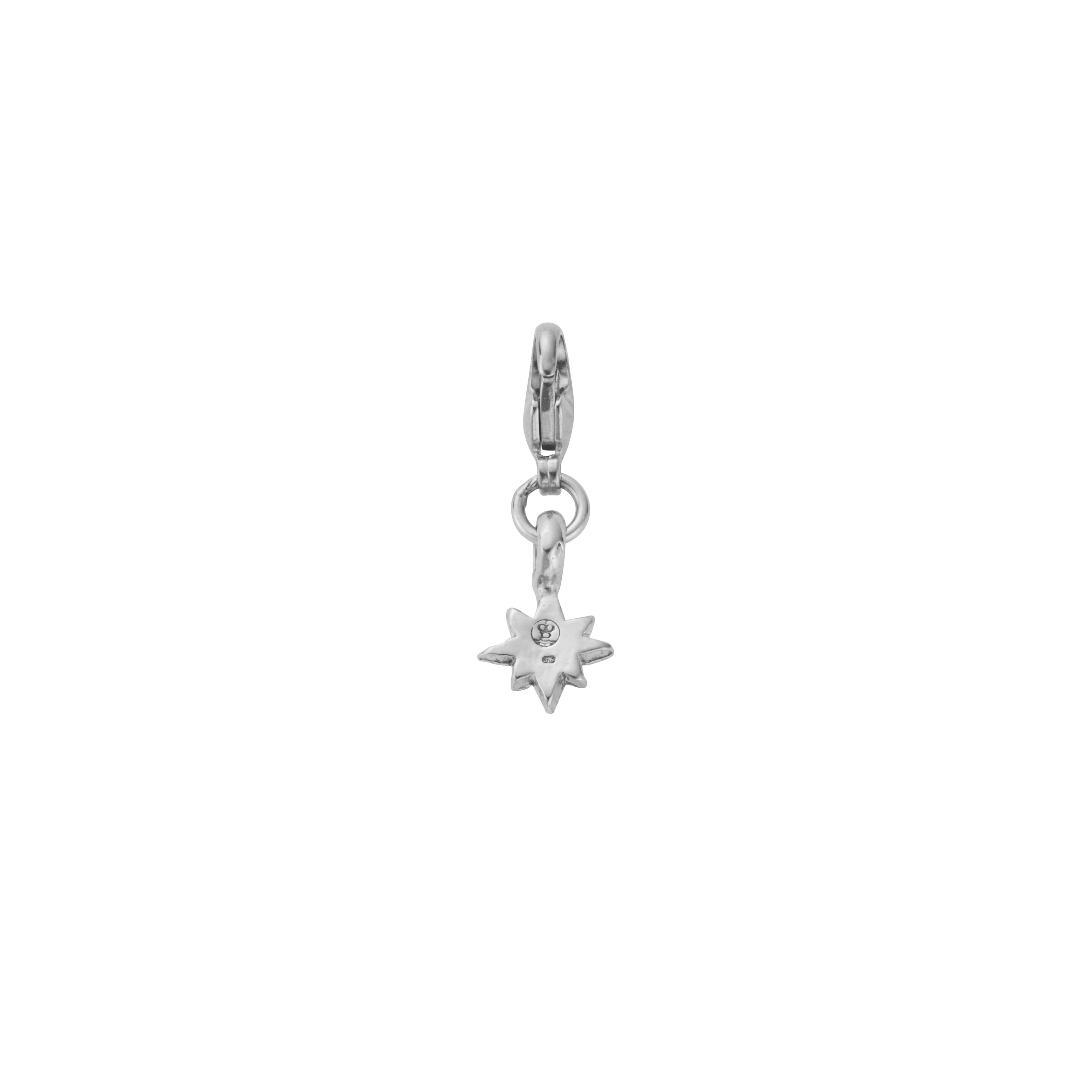 Silver Baby North Star Lobster Charm