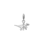 Silver Dinosaur Lobster Charm