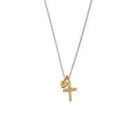 Silver & Gold Love & Heritage Charm Necklace