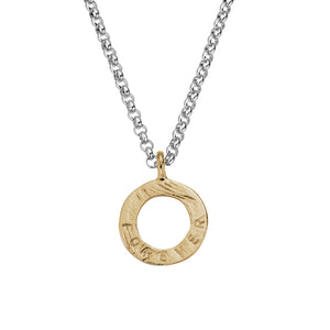 Silver & Gold Maxi Forever Necklace